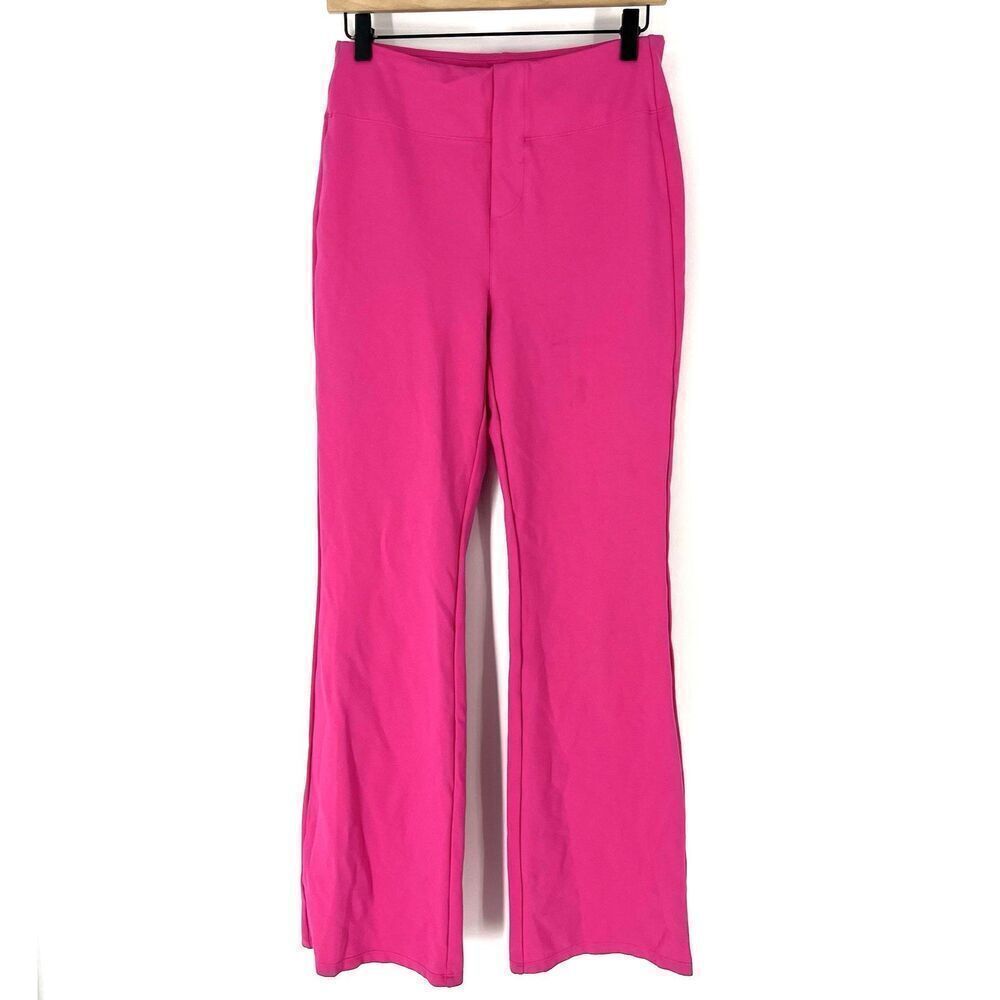 Halara Yoga Pants Size Medium Womens Bright Pink Flare Leg Athletic Stretch